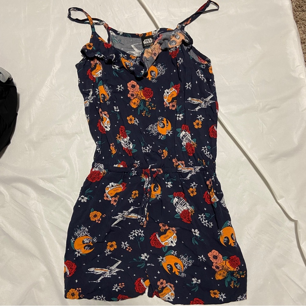 Rebellion Star Wars Flowers Romper